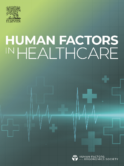 Human Factors in Healthcare Cover