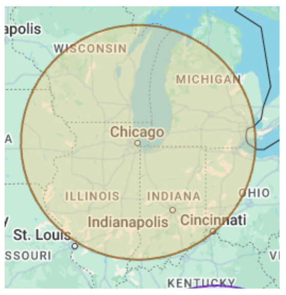 Midwest Region Map